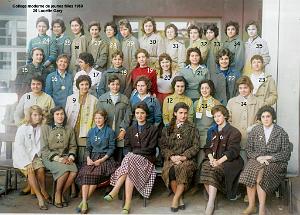 COLLEGE MODERNE DE JEUNES FILLES 1959 XXX N02